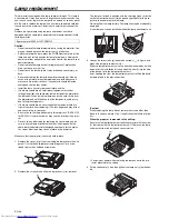 Предварительный просмотр 26 страницы Mitsubishi Electric SD220U User Manual