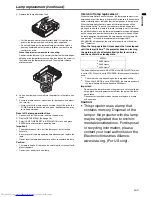 Предварительный просмотр 27 страницы Mitsubishi Electric SD220U User Manual