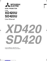 Preview for 1 page of Mitsubishi Electric SD420 User Manual