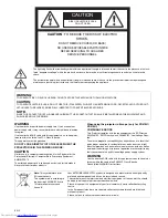 Предварительный просмотр 2 страницы Mitsubishi Electric SD510U User Manual