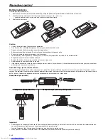 Предварительный просмотр 8 страницы Mitsubishi Electric SD510U User Manual