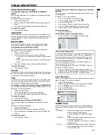 Предварительный просмотр 21 страницы Mitsubishi Electric SD510U User Manual