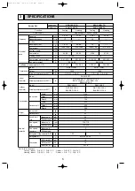 Предварительный просмотр 5 страницы Mitsubishi Electric SE Series Technical & Service Manual