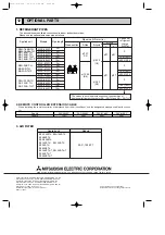 Предварительный просмотр 94 страницы Mitsubishi Electric SE Series Technical & Service Manual