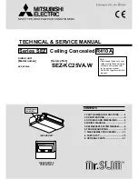 Предварительный просмотр 1 страницы Mitsubishi Electric SEZ-KC25VA Technical & Service Manual