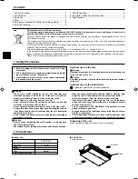 Предварительный просмотр 2 страницы Mitsubishi Electric SEZ-KD25 Operation Manual