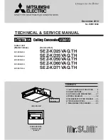 Предварительный просмотр 1 страницы Mitsubishi Electric SEZ-KD25VAQ.TH Service Manual