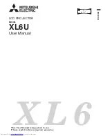 Mitsubishi Electric SL6U User Manual предпросмотр