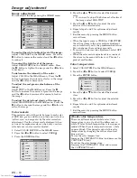 Preview for 18 page of Mitsubishi Electric SL6U User Manual