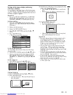 Preview for 21 page of Mitsubishi Electric SL6U User Manual