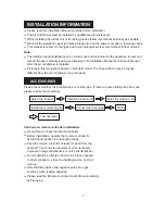 Предварительный просмотр 3 страницы Mitsubishi Electric Slim Four-Way Cassette Type Installation Manual