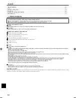 Предварительный просмотр 50 страницы Mitsubishi Electric SLZ-A09AR Operation Manual