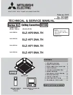 Предварительный просмотр 1 страницы Mitsubishi Electric SLZ-KF18NA Technical & Service Manual