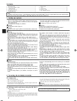 Preview for 2 page of Mitsubishi Electric SLZ-KF25 Installation Manual