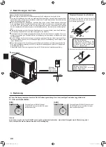 Предварительный просмотр 22 страницы Mitsubishi Electric SLZ-KF25 Operation Manual