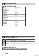 Предварительный просмотр 2 страницы Mitsubishi Electric SLZ Series Technical & Service Manual