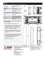 Mitsubishi Electric SP-321V Quick Start preview
