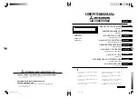 Предварительный просмотр 1 страницы Mitsubishi Electric SRC71HE-S1 User Manual