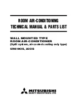 Предварительный просмотр 1 страницы Mitsubishi Electric SRK19CIS Technical Manual