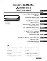 Mitsubishi Electric SRK25ZJP-S User Manual предпросмотр