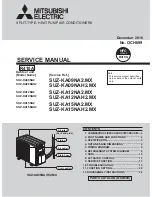 Mitsubishi Electric SUZ-KA09NA2.MX Service Manual preview