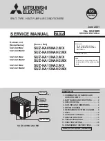 Предварительный просмотр 1 страницы Mitsubishi Electric SUZ-KA09NA2 Service Manual