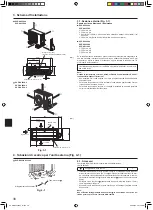 Предварительный просмотр 38 страницы Mitsubishi Electric SUZ-KA25VA4 Installation Manual