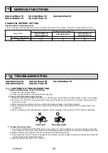 Предварительный просмотр 20 страницы Mitsubishi Electric SUZ-KA25VA4 Technical & Service Manual