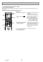 Предварительный просмотр 26 страницы Mitsubishi Electric SUZ-KA25VA4 Technical & Service Manual