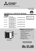 Mitsubishi Electric SUZ-KA25VA6.TH Technical & Service Manual предпросмотр