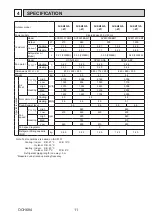 Предварительный просмотр 11 страницы Mitsubishi Electric SUZ-M25VA Technical & Service Manual