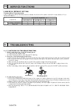 Предварительный просмотр 22 страницы Mitsubishi Electric SUZ-SM35VA Technical & Service Manual