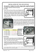 Предварительный просмотр 10 страницы Mitsubishi Electric thermoscreens HX2-S/M 1000 DXE Installation, Operation & Maintenance Instructions Manual