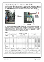 Предварительный просмотр 26 страницы Mitsubishi Electric thermoscreens HX2-S/M 1000 DXE Installation, Operation & Maintenance Instructions Manual