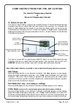 Предварительный просмотр 35 страницы Mitsubishi Electric thermoscreens HX2-S/M 1000 DXE Installation, Operation & Maintenance Instructions Manual