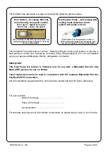 Preview for 9 page of Mitsubishi Electric Thermoscreens VRF HP Installation, Operation & Maintenance Instructions Manual