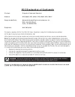 Предварительный просмотр 3 страницы Mitsubishi Electric TM WD-62827 Owner'S Manual