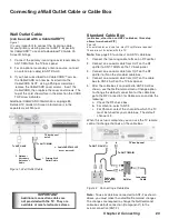 Предварительный просмотр 23 страницы Mitsubishi Electric TM WD-62827 Owner'S Manual