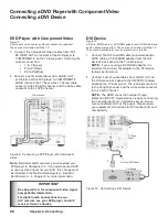 Предварительный просмотр 28 страницы Mitsubishi Electric TM WD-62827 Owner'S Manual