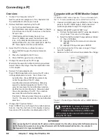 Предварительный просмотр 92 страницы Mitsubishi Electric TM WD-62827 Owner'S Manual