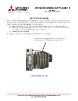 Предварительный просмотр 109 страницы Mitsubishi Electric TM WD-62827 Owner'S Manual