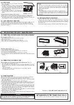 Предварительный просмотр 8 страницы Mitsubishi Electric TRANE NTXWST30A112A Series Installation Manual