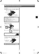 Предварительный просмотр 5 страницы Mitsubishi Electric TRANE NTXWST30A112A Series Operating Instructions Manual