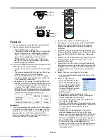 Предварительный просмотр 19 страницы Mitsubishi Electric TW11U User Manual