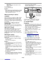 Предварительный просмотр 22 страницы Mitsubishi Electric TW11U User Manual