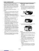 Предварительный просмотр 48 страницы Mitsubishi Electric TW11U User Manual