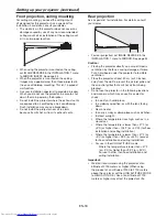 Предварительный просмотр 18 страницы Mitsubishi Electric UD8350LU User Manual