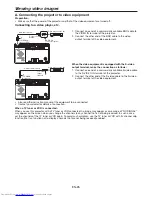 Предварительный просмотр 26 страницы Mitsubishi Electric UD8350LU User Manual