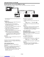 Предварительный просмотр 60 страницы Mitsubishi Electric UD8350LU User Manual