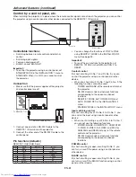 Предварительный просмотр 61 страницы Mitsubishi Electric UD8350LU User Manual